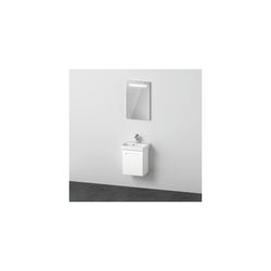 Duravit No.1 Möbel-Set, Möbelwaschtisch, Waschtischunterbau, Spiegel 350x450x2... DURAVIT-N10150R18180000 4063382807229 (Abb. 1)