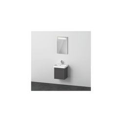 Duravit No.1 Möbel-Set, Möbelwaschtisch, Waschtischunterbau, Spiegel 390x500x2... DURAVIT-N10151L49490000 4063382807250 (Abb. 1)