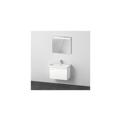 Duravit No.1 Möbel-Set, Möbelwaschtisch, Waschtischunterbau, Spiegel 450x800x2... DURAVIT-N10158018180000 4063382807489 (Abb. 1)