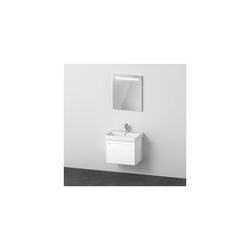 Duravit No.1 Möbel-Set, Möbelwaschtisch, Waschtischunterbau, Spiegel 450x650x2... DURAVIT-N10166018180000 4063382807649 (Abb. 1)