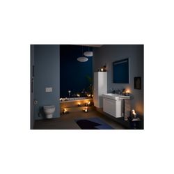 Duravit No.1 Halbhochschrank, Folie 360x400x1320mm Mattweiß/Mattweiß, 1 Tür R,... DURAVIT-N11308R18180000 4063382218827 (Abb. 1)