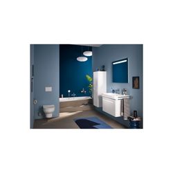 Duravit No.1 Halbhochschrank, Folie 360x400x1320mm Mattweiß/Mattweiß, 1 Tür R,... DURAVIT-N11308R18180000 4063382218827 (Abb. 1)