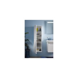 Duravit No.1 Halbhochschrank, Folie 360x400x1320mm Mattweiß/Mattweiß, 1 Tür R,... DURAVIT-N11308R18180000 4063382218827 (Abb. 1)