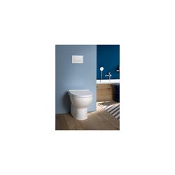 Duravit WC-Set bodenstehend No.1 480x370x465mm, Weiß Hochglanz, Tiefspüler, rimless... DURAVIT-41840900A1 4053424680613 (Abb. 1)