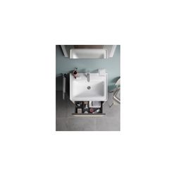 Duravit D-Neo Waschtisch 480x650x160mm, Weiß Hochglanz, Rechteckig, 1 Waschplatz/HL... DURAVIT-2367650000 4063382015624 (Abb. 1)