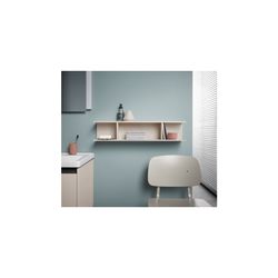 Duravit Ketho.2 Wandregal 150x800x170mm, Taupe Matt, 3 offene Fächer, wandhäng... DURAVIT-K21208091910000 4063382811769 (Abb. 1)