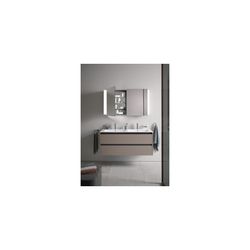 Duravit ME by Starck Doppelwaschtisch 490x1300x180mm wh, Weiß Hochglanz, Rechteckig... DURAVIT-2336130000 4053424121062 (Abb. 1)