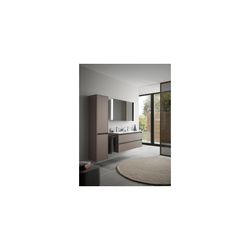 Duravit Ketho.2 Hochschrank Dekor 360x400x1760mm Basalt Matt, 2 Türen L, Griff... DURAVIT-K21329L43430000 4063382817754 (Abb. 1)