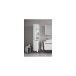 Duravit Ketho.2 Hochschrank Dekor 360x400x1760mm Mattweiß, 2 Türen R, Griff An... DURAVIT-K21329R18180000 4063382811240 (Abb. 1)