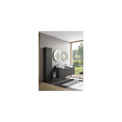 Duravit L-Cube Hochschrank Echtholzfurnier 243x400x1760mm Graphit Matt, 1 Tür R, G... DURAVIT-LC1170R4949 4053424305738 (Abb. 1)