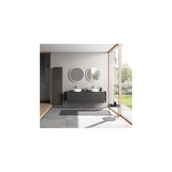 Duravit L-Cube Hochschrank Echtholzfurnier 243x400x1760mm Graphit Matt, 1 Tür R, G... DURAVIT-LC1170R4949 4053424305738 (Abb. 1)