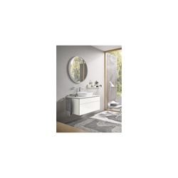 Duravit L-Cube Regalelement Wandmontage 140x800x120mm, Mattweiß, 3 oF, mit Befesti... DURAVIT-LC120001818 4053424297613 (Abb. 1)