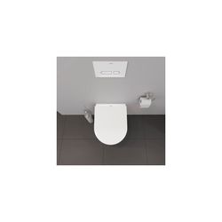 Duravit D-Neo Wand-WC 480x370x400mm, Weiß Hochglanz, 4,5l, Tiefspüler, rimless, waa... DURAVIT-2587090000 4063382111265 (Abb. 1)