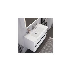 Duravit ME by Starck Waschtisch 490x1030x175mm WonderGliss Weiß Hochglanz, Rechtec... DURAVIT-23361000001 4053424021409 (Abb. 1)
