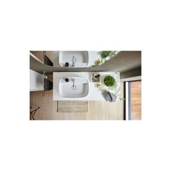 Duravit Zencha Aufsatzbecken 550mm, Weiß Hochglanz, WonderGliss, DuraCeram, Rechte... DURAVIT-23745500711 4063382132390 (Abb. 1)