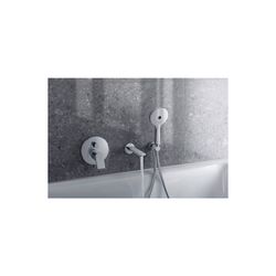 Duravit Brauseschlauch, mit Verdrehsicherung, Konisch, 1250mm, Chrom Hochglanz... DURAVIT-UV0610006010 4063382938237 (Abb. 1)