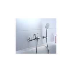 Duravit Handbrause, Chrom/Weiß, MinusFlow, d. 110mm, Strahlart SoftRain, Rain, In... DURAVIT-UV0652015010 4063382937018 (Abb. 1)