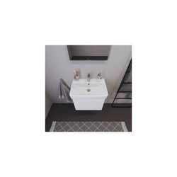 Duravit No.1 Waschtischunterbau wandhängend 426x590x478mm Mattweiß, Folie/Korp... DURAVIT-N14282018180000 4063382218728 (Abb. 1)