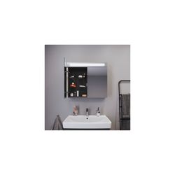 Duravit No.1 Spiegelschrank Wandmontage 148x800x700mm, Weiß, 2 Türen L/R, 2 Gl... DURAVIT-N17921000000000 4063382219756 (Abb. 1)