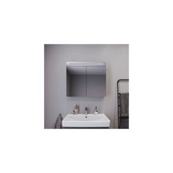 Duravit No.1 Spiegelschrank Wandmontage 148x800x700mm, Weiß, 2 Türen L/R, 2 Gl... DURAVIT-N17921000000000 4063382219756 (Abb. 1)