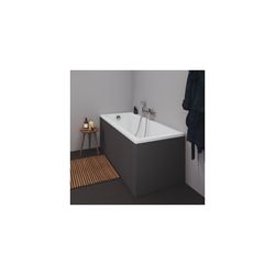 Duravit No.1 Badewanne 420x700x1700mm, 125l, Weiß glänzend, Rechteckig, Einbau... DURAVIT-700489000000000 4063382185389 (Abb. 1)
