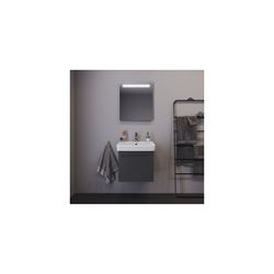 Duravit No.1 Waschtisch 460x600x173mm wandhäng., Weiß Hochglanz, Rechteckig, 1 Wasc... DURAVIT-2375600000 4063382180179 (Abb. 1)