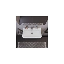 Duravit No.1 Waschtisch 460x800x173mm, Weiß Hochglanz, Rechteckig, 1 Waschplatz/HL... DURAVIT-23758000002 4063382181473 (Abb. 1)