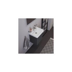 Duravit No.1 Handwaschbecken 400x500x145mm, Weiß Hochglanz, Rechteckig,1 Waschplatz... DURAVIT-0743500000 4063382180216 (Abb. 1)