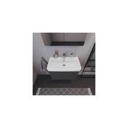 Duravit No.1 Waschtischunterbau wandhängend 426x740x478mm Graphit Matt, Folie/... DURAVIT-N14283049490000 4063382218773 (Abb. 1)