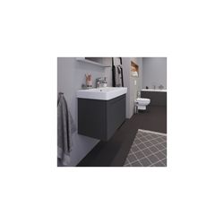 Duravit No.1 Waschtischunterbau wandhängend 426x740x478mm Graphit Matt, Folie/... DURAVIT-N14283049490000 4063382218773 (Abb. 1)