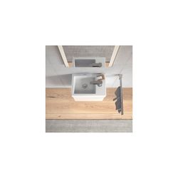 Duravit Vero Air Handwaschbecken 250x380x140mm, Weiß Hochglanz, WonderGliss, Recht... DURAVIT-07243800001 4053424509334 (Abb. 1)