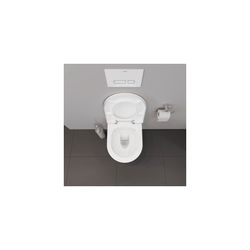 Duravit D-Neo WC-Sitz D-shaped Weiß Hochglanz, 376x43x441mm, ohne Absenkautomatik, ... DURAVIT-0021610000 4063382017178 (Abb. 1)