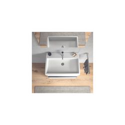 Duravit Vero Air Waschtisch 470x700x165mm wh Weiß Hochglanz, Rechteckig, WonderGli... DURAVIT-23507000001 4053424180229 (Abb. 1)