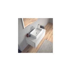 Duravit Vero Air Aufsatzbecken 600mm, Weiß Hochglanz, WonderGliss, Rechteckig, ohn... DURAVIT-23516000001 4053424139289 (Abb. 1)