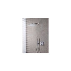 Duravit Kopfbrause, Chrom Hochglanz, Edelstahl, Eckig, 200x200mm, 26l/min, Rain, ... DURAVIT-UV0660030010 4063382938114 (Abb. 1)