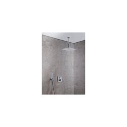 Duravit Kopfbrause, Chrom Hochglanz, Edelstahl, Eckig, 200x200mm, 26l/min, Rain, ... DURAVIT-UV0660030010 4063382938114 (Abb. 1)