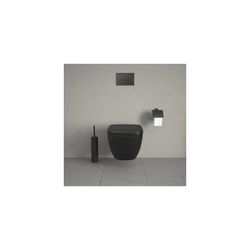 Duravit Happy D.2 WC-Sitz Anthrazit Matt 359x43x430mm mit Absenkauto. Sitzgarnitur ... DURAVIT-0064591300 4053424703381 (Abb. 1)
