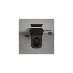 Duravit Happy D.2 WC-Sitz Anthrazit Matt 359x43x430mm mit Absenkauto. Sitzgarnitur ... DURAVIT-0064591300 4053424703381 (Abb. 1)