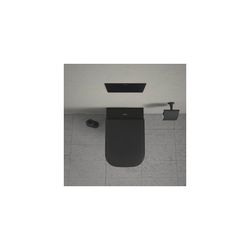 Duravit Happy D.2 WC-Sitz Anthrazit Matt 359x43x430mm mit Absenkauto. Sitzgarnitur ... DURAVIT-0064591300 4053424703381 (Abb. 1)