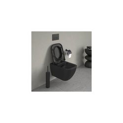 Duravit Happy D.2 WC-Sitz Anthrazit Matt 359x43x430mm mit Absenkauto. Sitzgarnitur ... DURAVIT-0064591300 4053424703381 (Abb. 1)