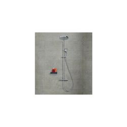 Duravit B.2 Duschsystem, Chrom, Thermostat, Hand- und Kopfbrause 250mm, 11l/min, ... DURAVIT-B24280008010 4053424865805 (Abb. 1)