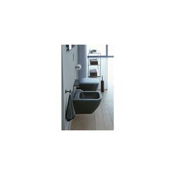 Duravit Happy D.2 Wandbidet 540x365x285mm, Anthrazit Matt, 1 HL, HLB, Überlauf, ver... DURAVIT-2258151300 4053424727783 (Abb. 1)