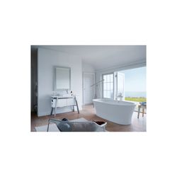 Duravit Cape Cod Badewanne 507x885x1855mm, Mattweiß, Oval, Freistehend, 2 Rück... DURAVIT-700330000000000 4021534894008 (Abb. 1)
