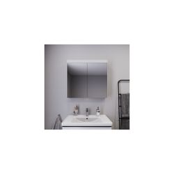 Duravit Good Spiegelschrank mit Licht Wandmontage 148x810x760mm, Neutral, 2 Tü... DURAVIT-LM7821000000000 4063382580269 (Abb. 1)