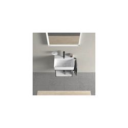 Duravit DuraSquare Metallkonsole 333x516x400mm, Mattschwarz, unter Waschtisch mit H... DURAVIT-0031104600 4053424467092 (Abb. 1)