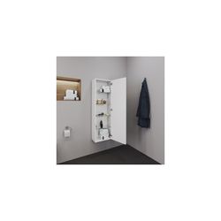 Duravit D-Neo Halbhochschrank Dekor 240x400x1320mm Rechts, Mattweiß, 1 Tür L, 4 Gl... DURAVIT-DE011801818 4063382163486 (Abb. 1)