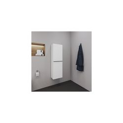 Duravit D-Neo Halbhochschrank Dekor 240x400x1320mm Rechts, Mattweiß, 1 Tür L, 4 Gl... DURAVIT-DE011801818 4063382163486 (Abb. 1)