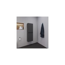 Duravit D-Neo Halbhochschrank Dekor 240x400x1320mm Rechts, Graphit Matt, 1 Tür L, ... DURAVIT-DE011804949 4063382163493 (Abb. 1)