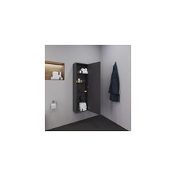 Duravit D-Neo Halbhochschrank Dekor 240x400x1320mm Rechts, Graphit Matt, 1 Tür L, ... DURAVIT-DE011804949 4063382163493 (Abb. 1)