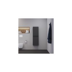 Duravit D-Neo Halbhochschrank Dekor 240x400x1320mm Rechts, Graphit Matt, 1 Tür L, ... DURAVIT-DE011804949 4063382163493 (Abb. 1)
